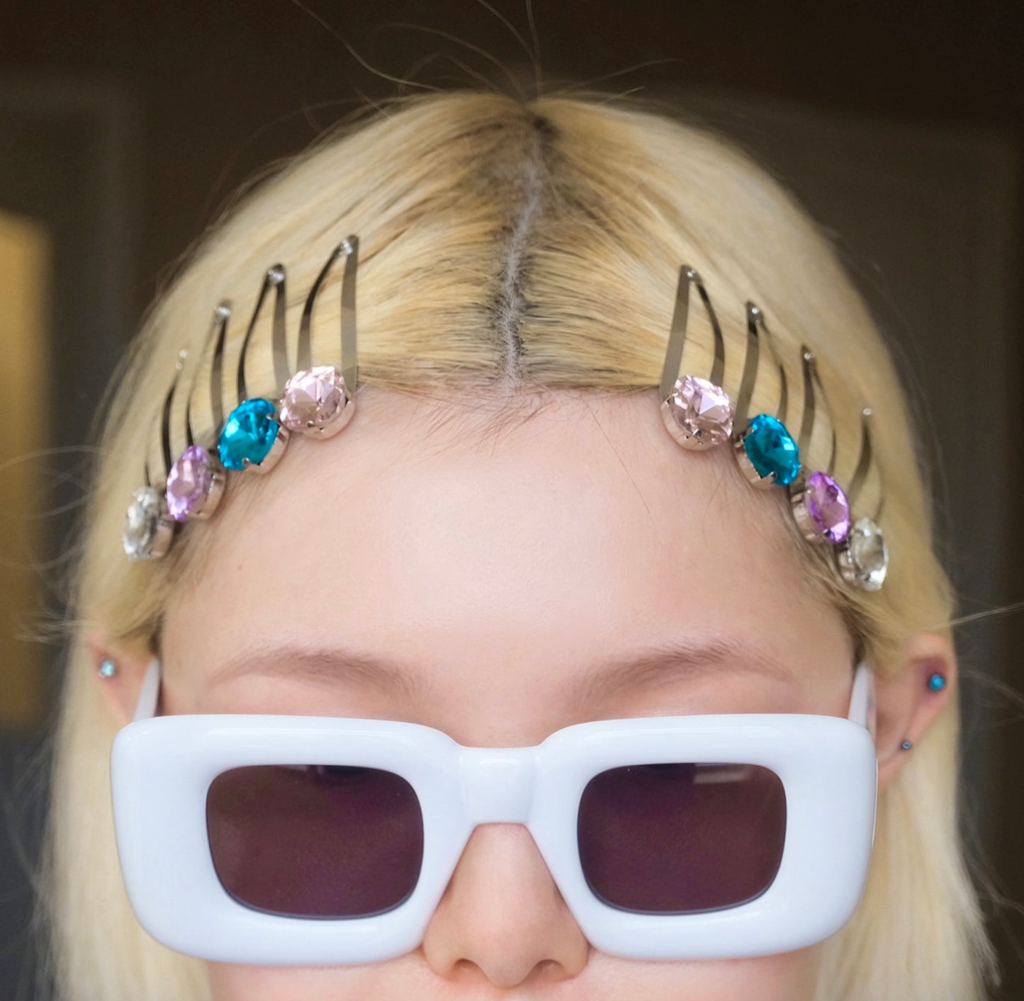 Bubble Pop Hair Clips Set - 8pcs