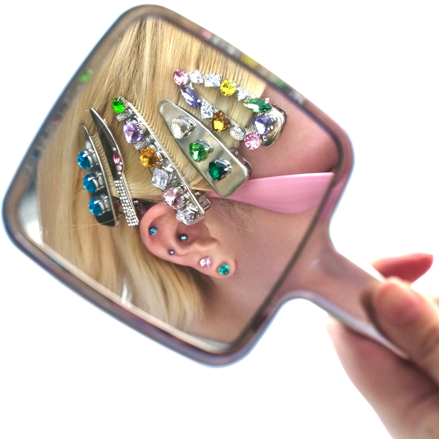 Space Candy Hand Mirror