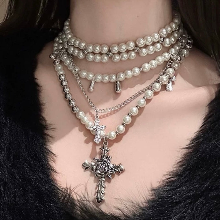 Immortal Rose Necklaces - 3pcs