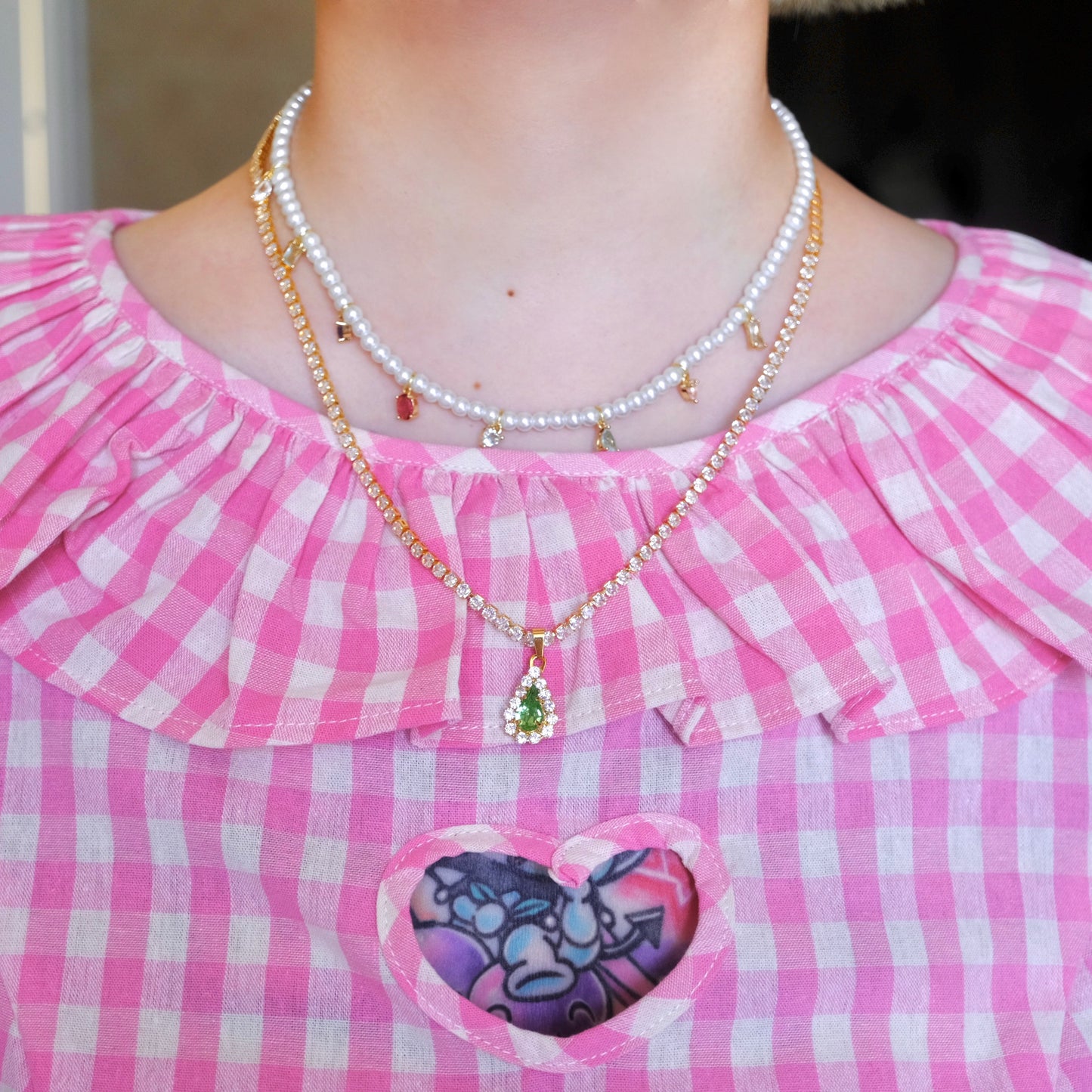 Lunar Drop Necklaces Set - 2pcs