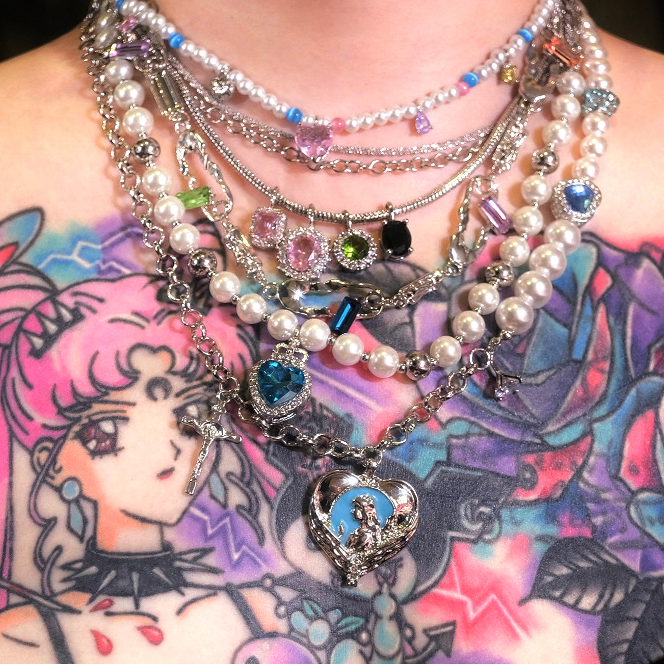 Love Spell Necklaces Set - 2pcs