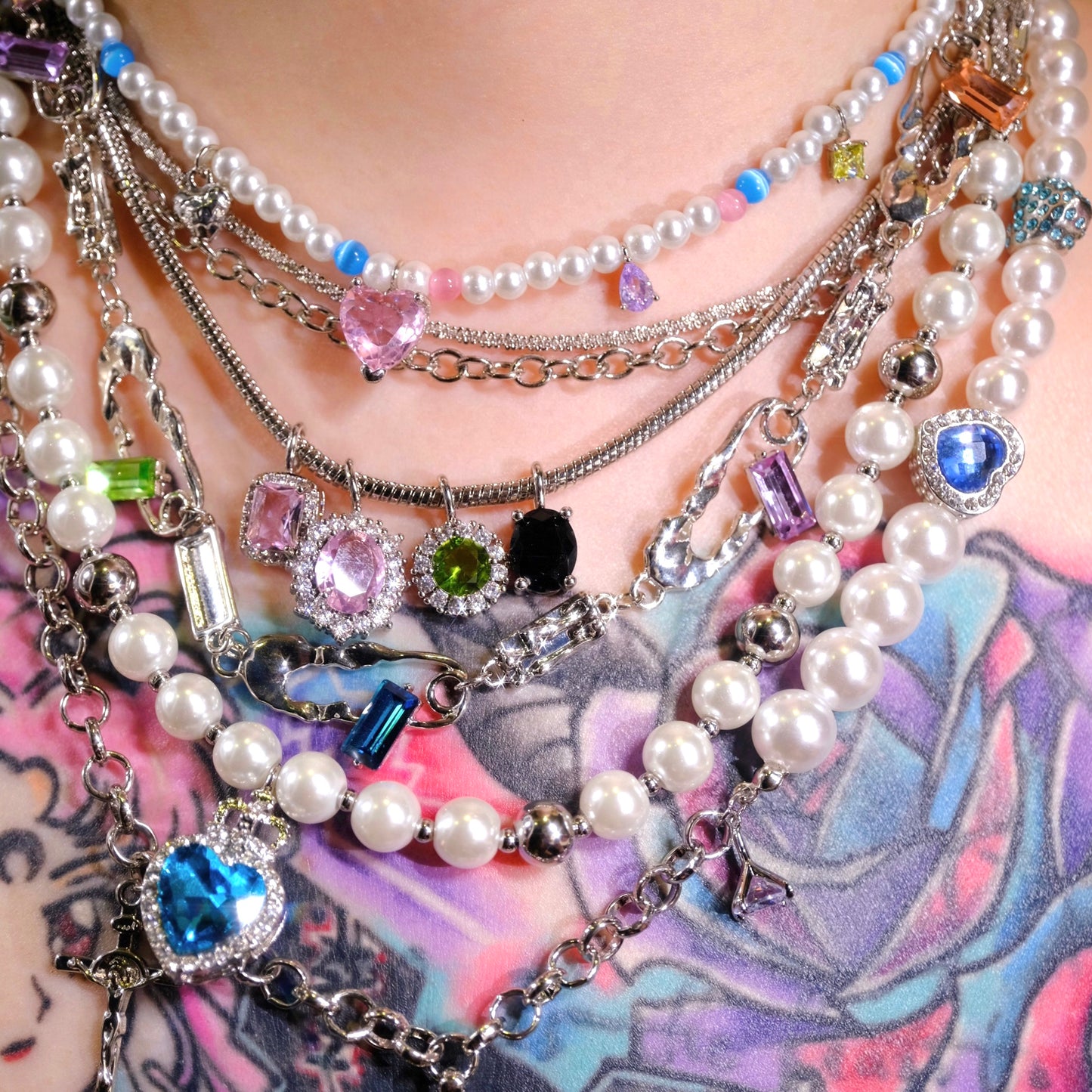 Starry Dreams Necklaces Set - 2pcs