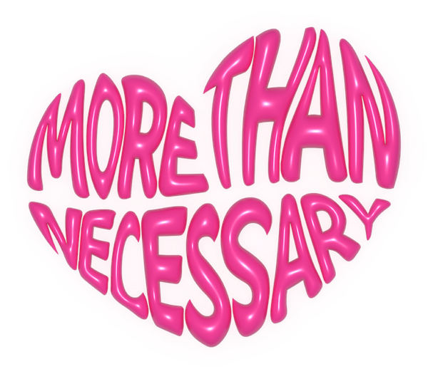 More Than Necessary logo