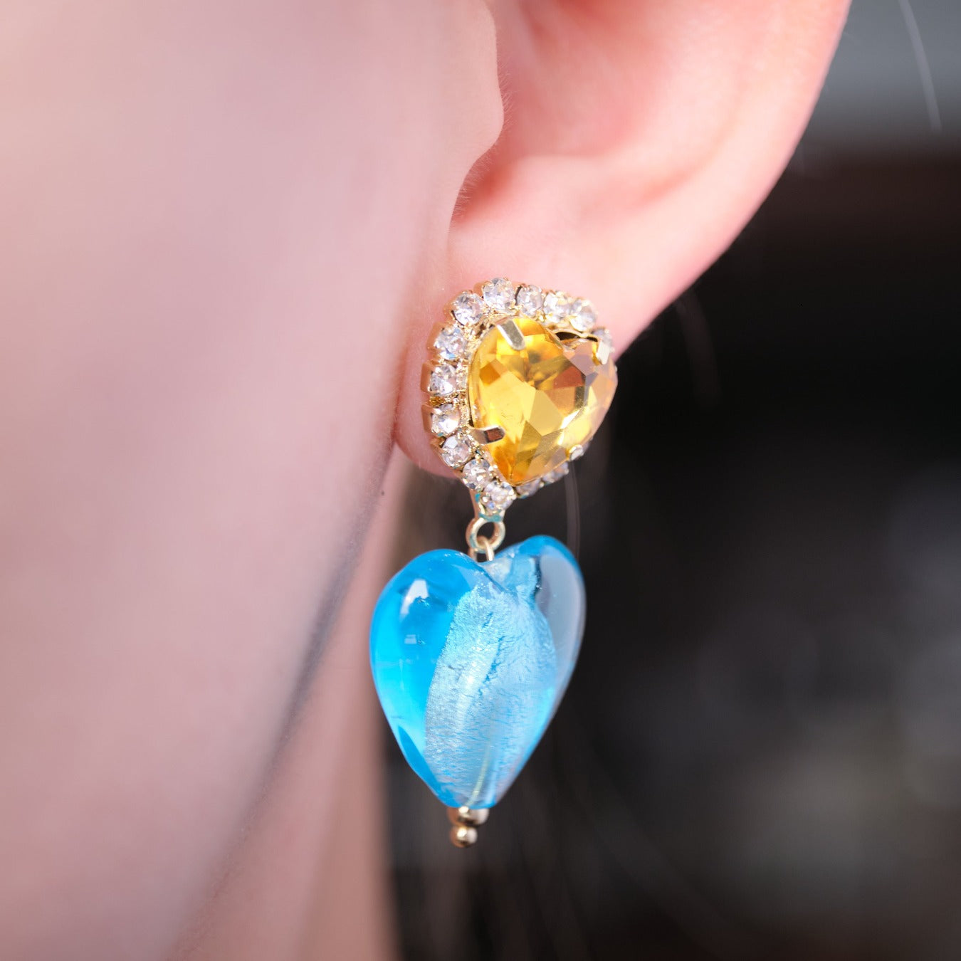 Golden Era Earrings Set - 4pcs