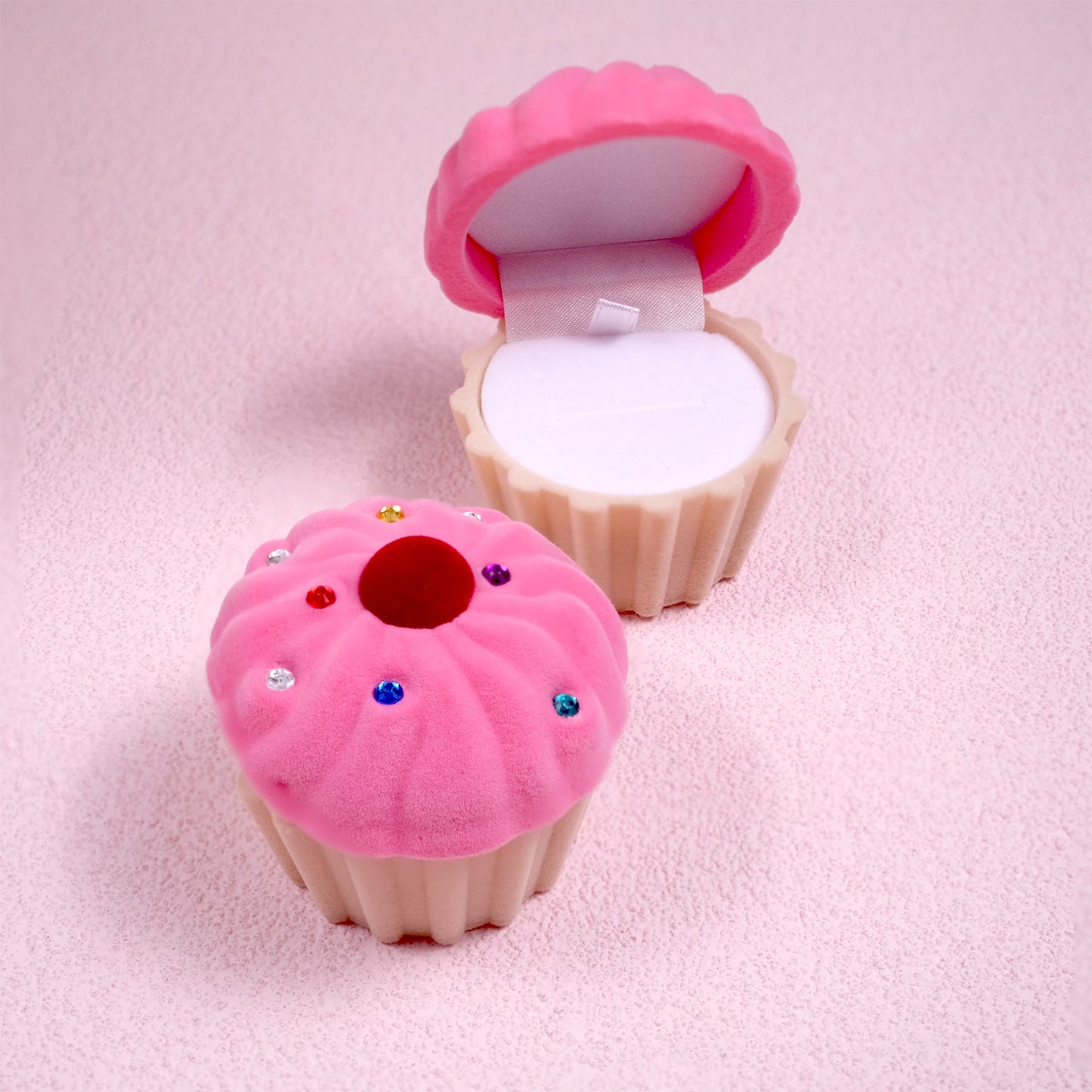 Pink Cupcake Jewelry Box